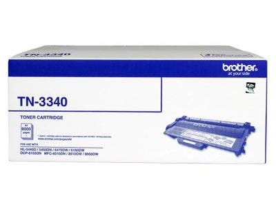 Genuine Brother TN3340 Toner Cartridge 8K Print Yield
