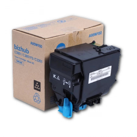 Genuine Konica Minolta TNP49K Black Toner Cartridge A95W190 13,000 Pages