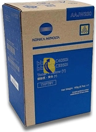 Genuine Konica Minolta TNP79Y Yellow Toner Cartridge AAJW250 9,000 Print