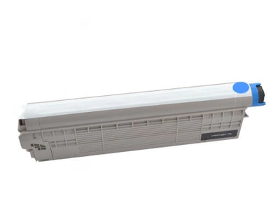 OKI MC853 Refilled Cyan Toner Cartridge 45862843 7,300 Pages