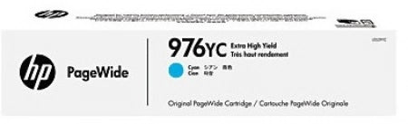 Genuine HP 976YC Cyan High Yield Inkjet Cartridge 16,000 Prints  L0S29YC