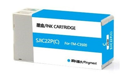 Epson SJIC22P(C) Compatible Cyan Ink Cartridge C33S020581