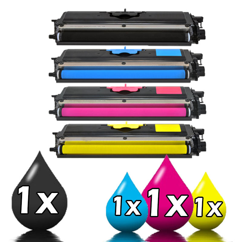 4 Pack Brother TN346 Compatible Toner Cartridges Value Pack [1BK+1C+1M+1Y]
