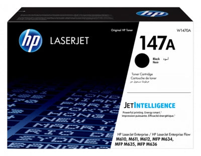 Genuine HP 147A W1470A Toner Cartridge 10,500 Pages