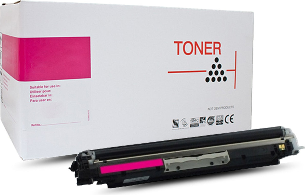 White Box HP 130A CF353A Magenta Toner Cartridge 1,000 Print