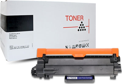 White Box Brother TN2530XL Toner Cartridge 3,000 Prints (Buy 5 Get 1 Free)