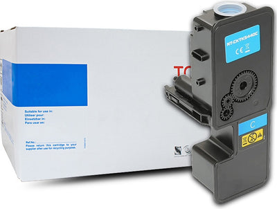 Kyocera TK-5434C Cyan White Box Compatible Toner Cartridge 1,250 Print