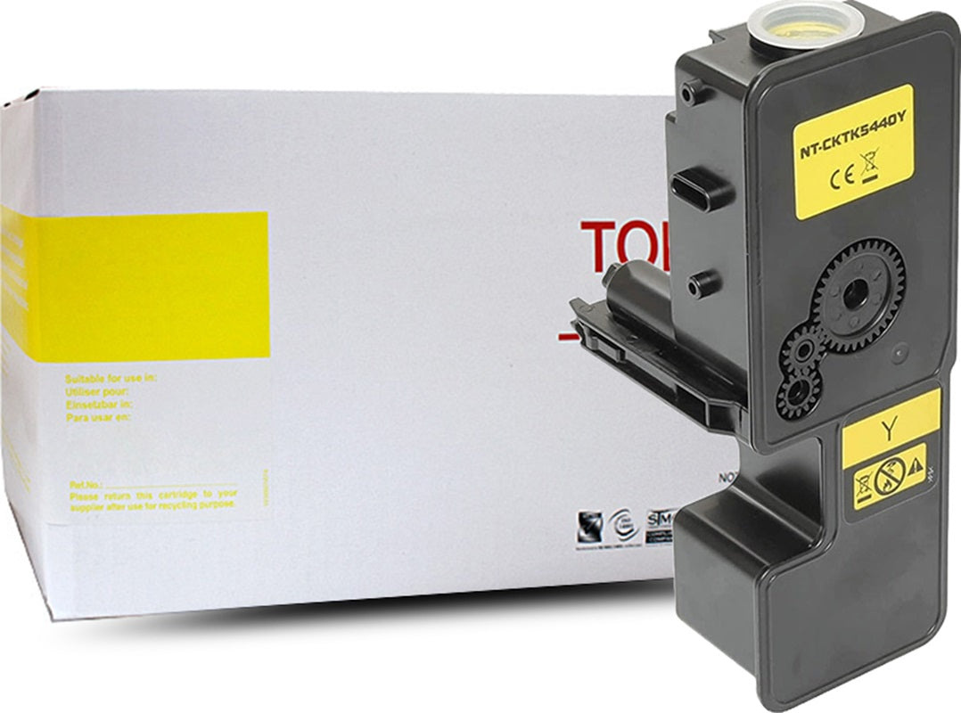Kyocera TK-5434Y Yellow White Box Compatible Toner Cartridge 1,250 Print