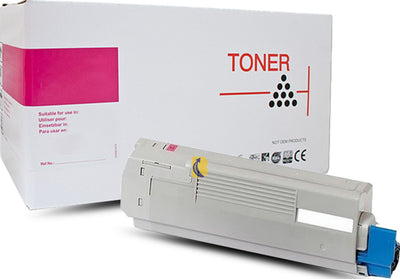 White Box OKI ES8473 Magenta Toner Cartridge 45862834 8,800 Page