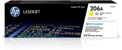 Genuine HP 206A W2112A Yellow Toner Cartridge PRO M255 / M282 / M283 / 1,250 Pages