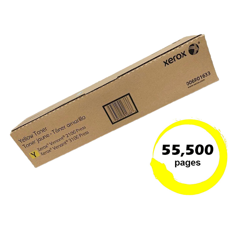 Genuine Fuji Xerox CT202228 Versant  2100/3100 Yellow Toner Cartridge 55,500 Print
