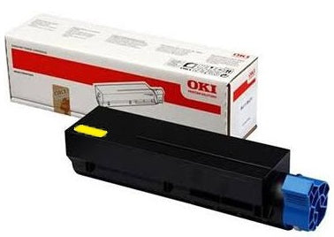 Genuine OKI MC873 Yellow Toner Cartridge 45862828 10,000 Page